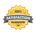 100% satisfaction guarantee